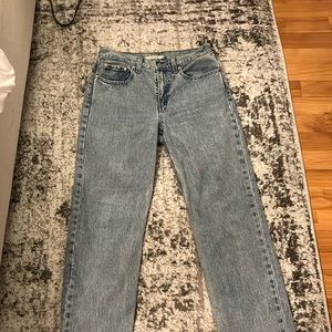 Levi’s low pro jeans